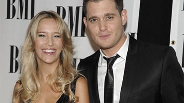 Michael Buble and actress Luisana Lopilato 