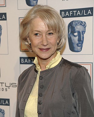 Helen Mirren at British Tea 