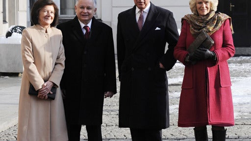 Prince Charles and Camilla in Poland 