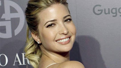 Model and businesswoman Ivanka Trump enjoys herself as she walks the runway at Johnnie Walker's "Dressed To Kilt 2007" fashion show at Capitale on April 2, 2007, in New York. 