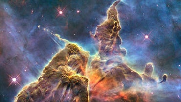 NASA, ESA, and STScI are releasing a new Hubble photo of a small portion of one of the largest known star-birth regions in the galaxy, the Carina Nebula. 