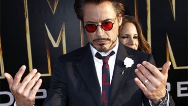 "Iron Man" Robert Downey Jr. 