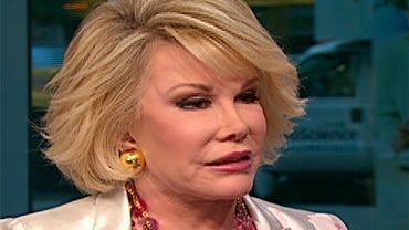 Joan Rivers on The Early Show. 