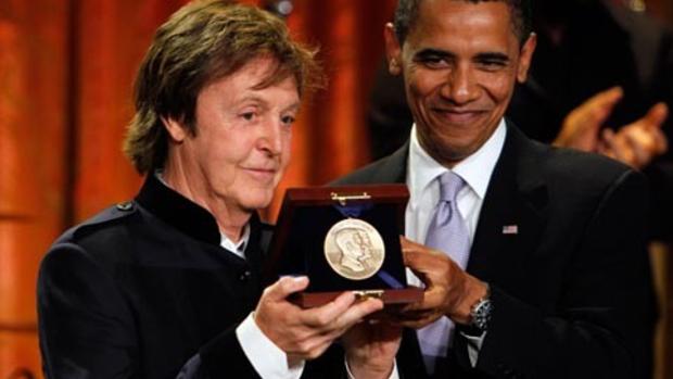 Paul McCartney Honored at White House 