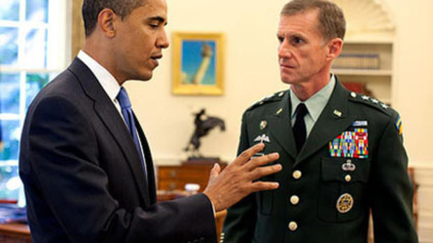 General McChrystal and President Obama 