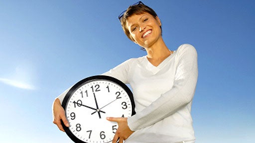 time, lady, woman, sky 