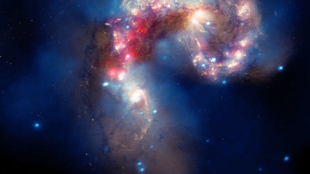 Views of The Antennae Galaxies 