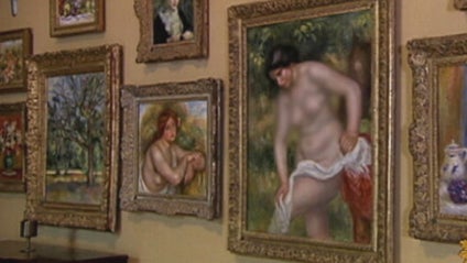 Works by the French artist Pierre-Auguste Renoir 