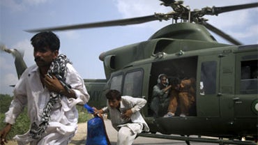Miltary Relief Pakistan Floods 