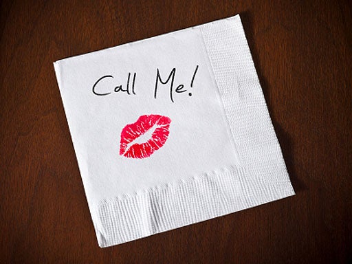 call me, phone, sex, love, hot, sexy, generic, stock, napkin, kiss 