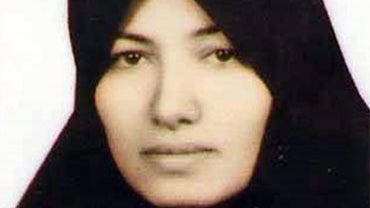 Sakineh Mohammadi Ashtiani, a mother of two who is facing the punishment of stoning to death in Iran, on charges of adultery. 