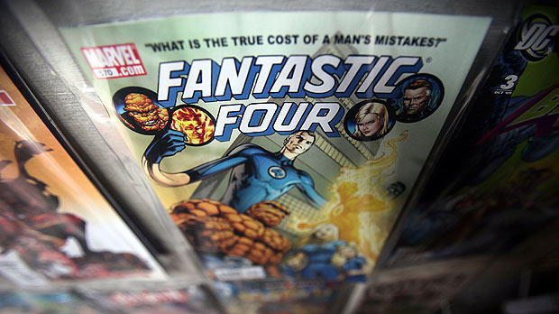 Comic Book Marvel Fantastic Four 4 