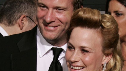 Jesse James (L) and his wife actress Sandra Bullock 