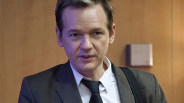 WikiLeaks founder Julian Assange prepares to present a seminar at the Swedish Trade Union Confederation headquarters in Stockholm, Sweden, Aug. 14, 2010. 