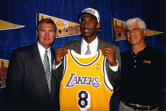 Kobe Bryant through the years