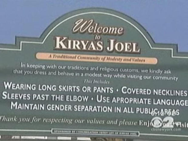 Welcome to Kiryas Joel: Don't Forget to Cover Up 