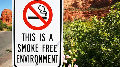 no smoking in national parks 