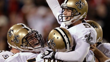 New Orleans Saints' Garrett Hartley  