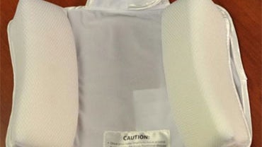 Sleep positioners, like this one, are deemed unsafe by the CPSC and the FDA. 