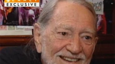 Willie Nelson on "The Early Show." 