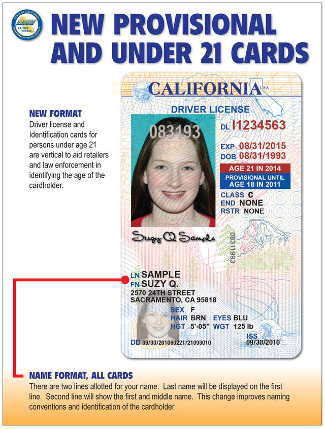 New California Drivers' Licenses, ID Card Unveiled - CBS Los Angeles