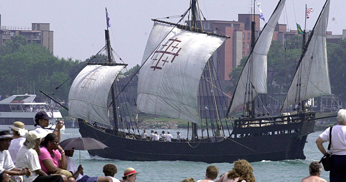 Columbus' 1492 ocean crossing