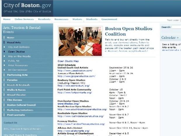 Boston Open Studios Screenshot 