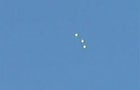 Mystery shiny, silvery object over Manhattan on Wedneaday, Oct. 13, 2010 
