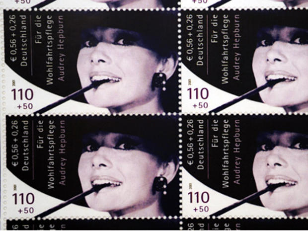 CAROUSEL Audrey Hepburn Stamps 