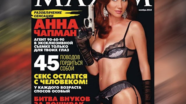 Anna Chapman Maxim (PICTURES): "Femme Fatale" Poses for Russian Magazine 