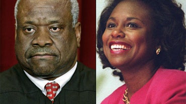 Clarence Thomas and Anita Hill  