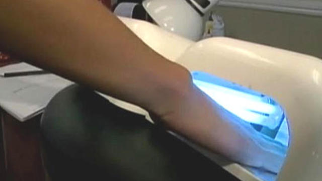 New study shows UV nail dryers could cause serious skin mutations - CBS  Baltimore