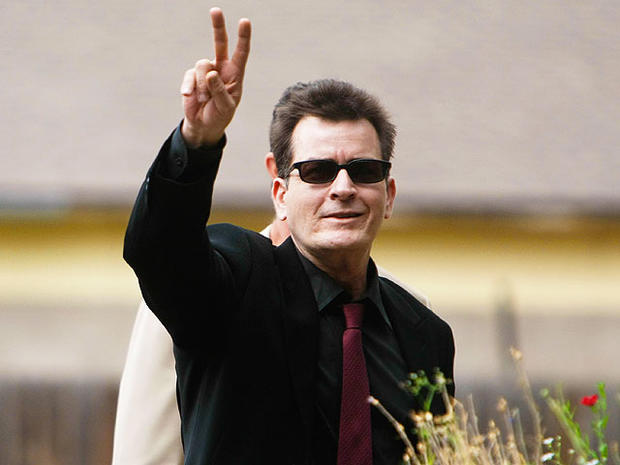 Charlie Sheen Enters Courthouse in Aspen, Colorado for a Disposition Hearing on August 2, 2010 