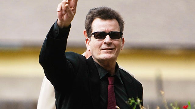 Charlie Sheen Enters Courthouse in Aspen, Colorado for a Disposition Hearing on August 2, 2010 
