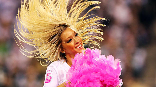 Photos: NFL cheerleaders wear pink for Breast Cancer Awareness Mo