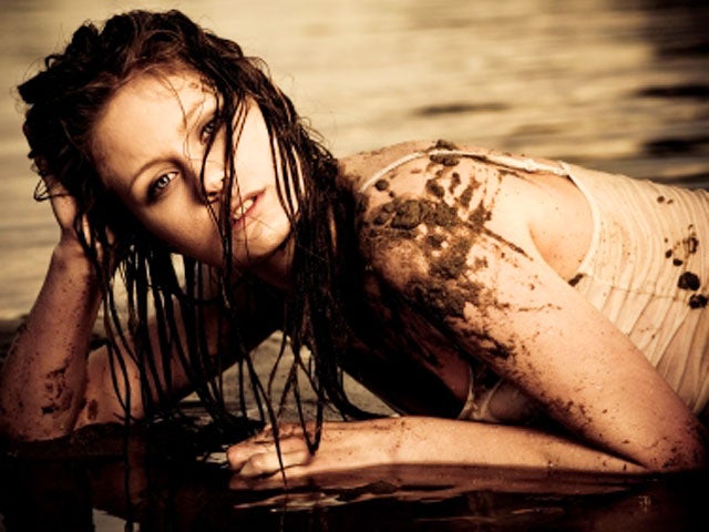 sexy, mud, girl, woman, generic, 4x3 
