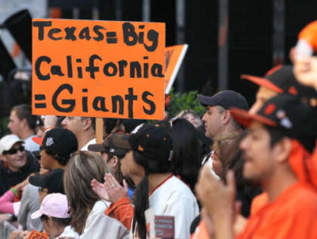 Giants' World Series Parade Drawing Enormous Attendance 