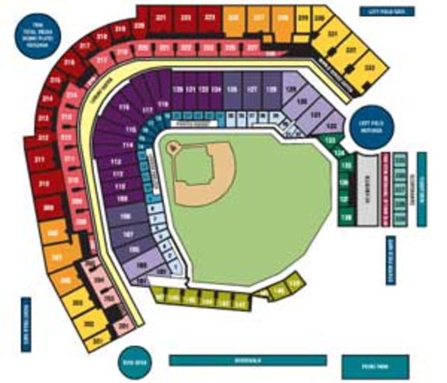 PNC Park Seating Chart + Rows, Seats and Club Seats