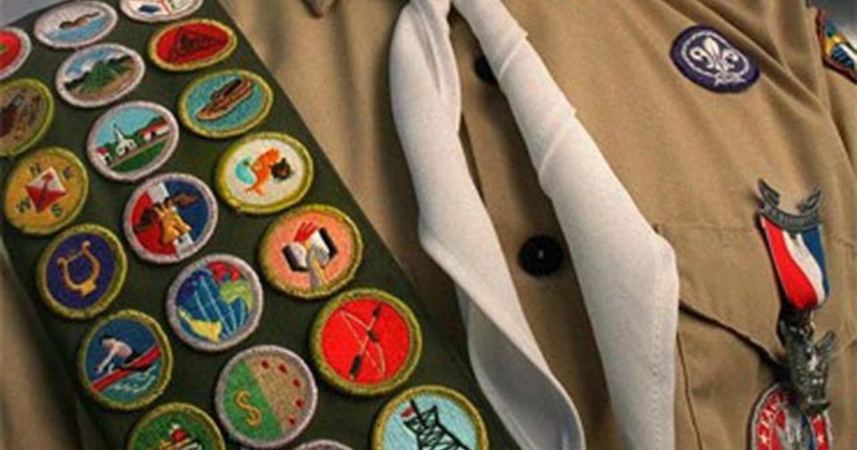 Badges? These brothers are earning ALL the stinking Boy Scout