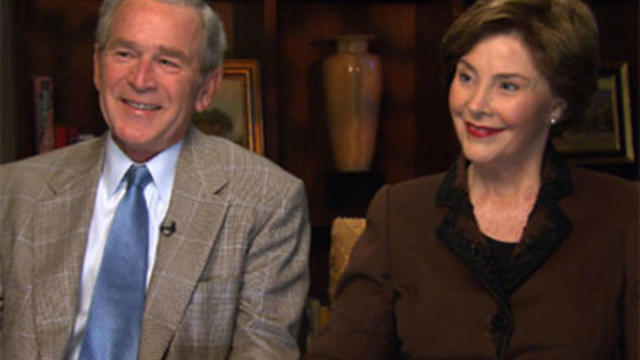 President George W. Bush and Laura Bush 