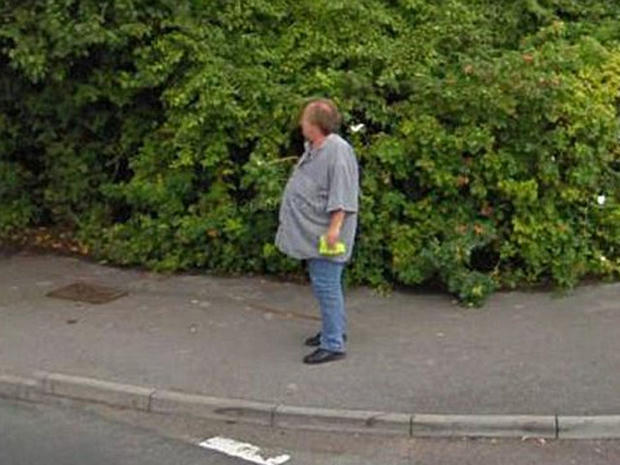 Bob Mewse lost 100 pounds after seeing Google Street View image of himself. 