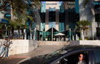 In this Nov. 10, 2010 photo, a car drives by the Comverse company headquarters in Tel Aviv, Israel (AP Photo/Oded Balilty) 