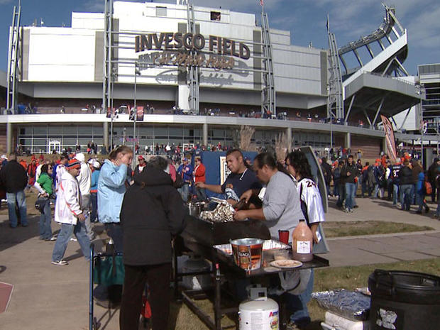 Invesco Field At Mile High Statue Fans 