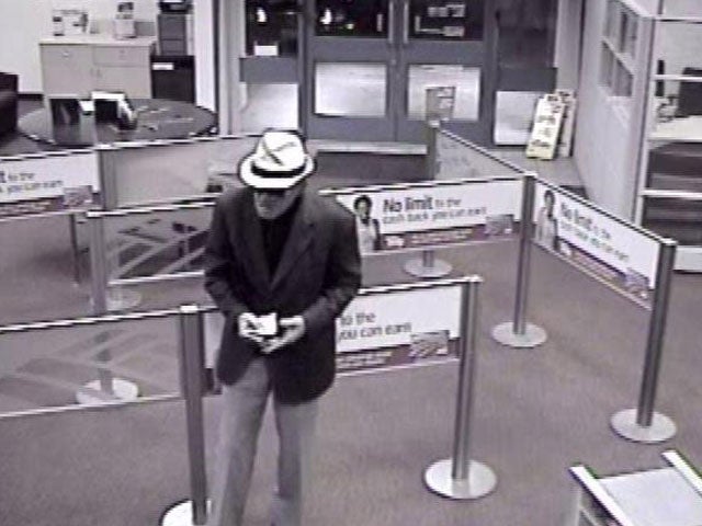 "Geezer Bandit" Tied to 12th Calif. Bank Robbery