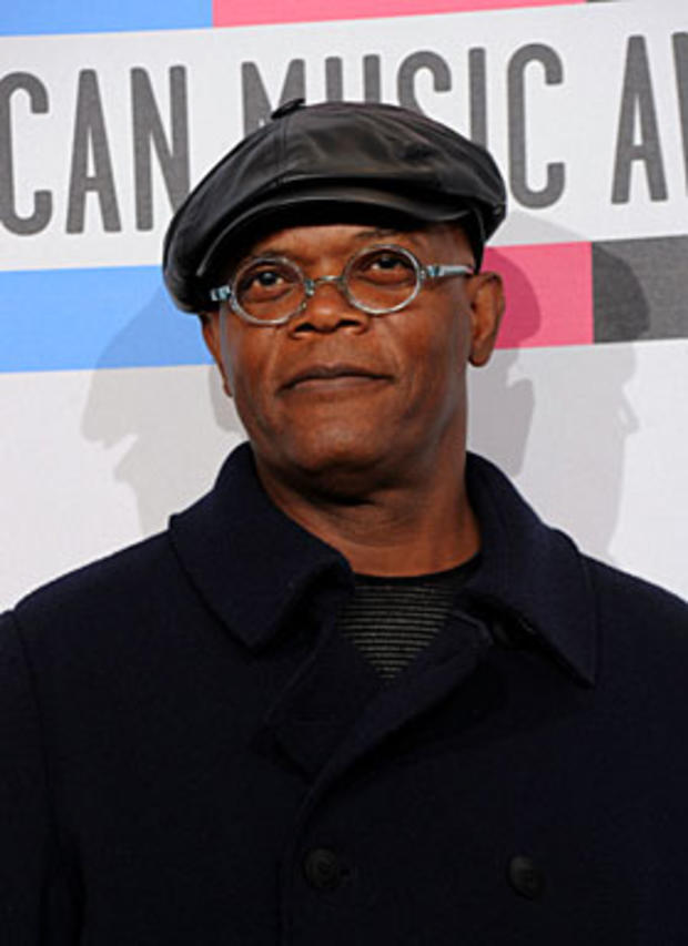 Actor Samuel L Jackson poses in the press room during the 2010 American Music Awards held at Nokia Theatre L.A. Live on November 21, 2010 in Los Angeles, California. (Photo by Jason Merritt/Getty Images for 