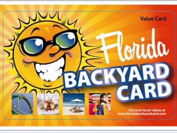 Florida Backyard Card 