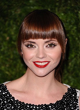 Actress Christina Ricci attends the seventh annual CFDA Vogue Fashion Fund Awards in New York, on Monday, Nov. 15, 2010. (AP Photo/Peter Kramer) 