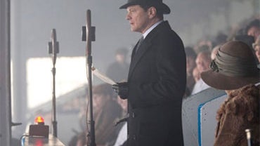 Colin Firth as the British monarch King George VI, in "The King's Speech." 