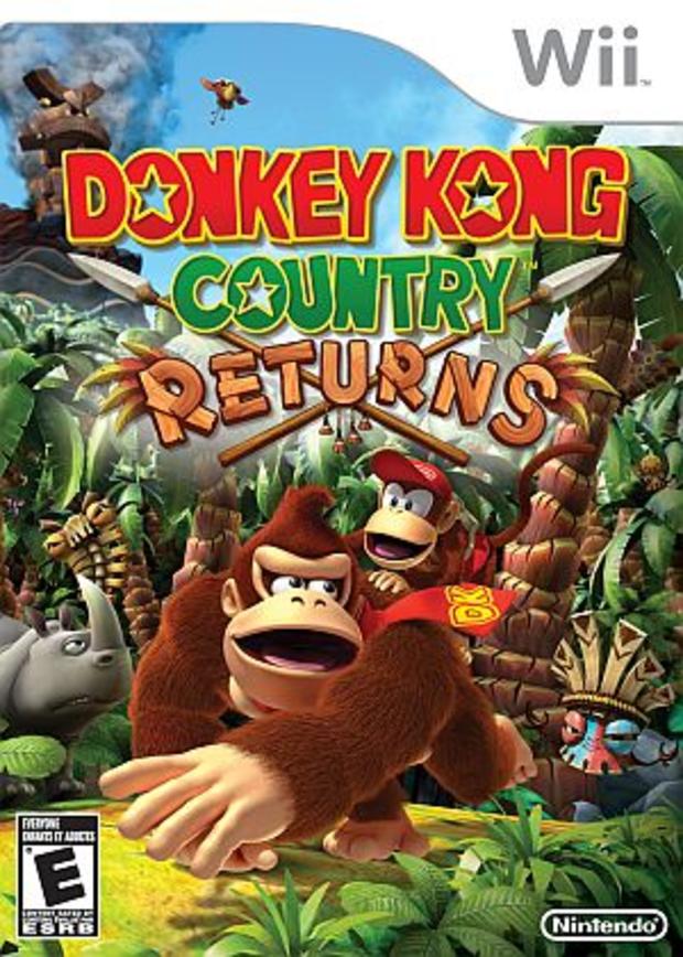 Nintendo Wii Donkey Kong Returns 