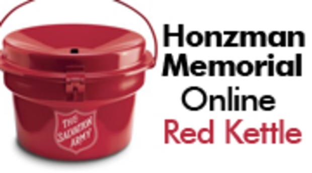 Honzman Memorial Online Red Kettle 